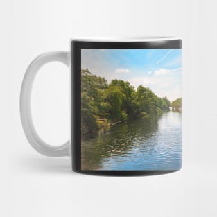 Thames View At Boulters Lock Mug